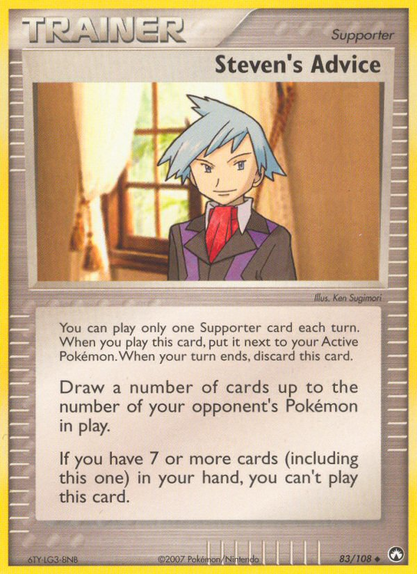 Steven's Advice (83/108) [EX: Power Keepers] | Exor Games Truro