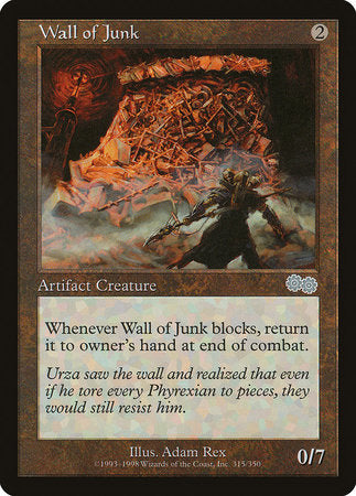 Wall of Junk [Urza's Saga] | Exor Games Truro