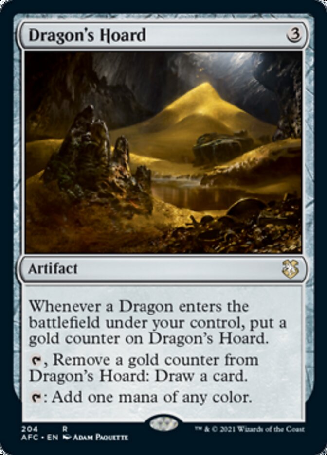 Dragon's Hoard [Dungeons & Dragons: Adventures in the Forgotten Realms Commander] | Exor Games Truro