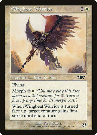 Wingbeat Warrior [Legions] | Exor Games Truro