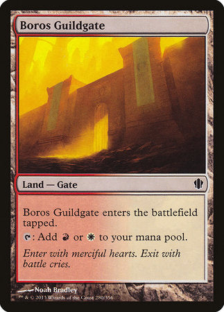 Boros Guildgate [Commander 2013] | Exor Games Truro