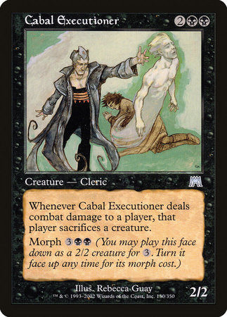 Cabal Executioner [Onslaught] | Exor Games Truro