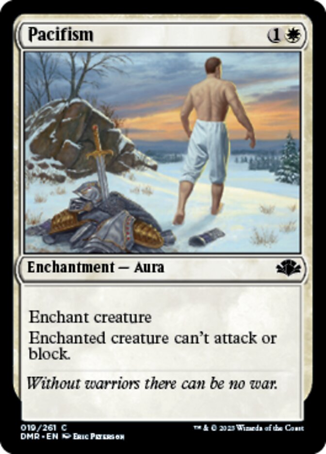 Pacifism [Dominaria Remastered] | Exor Games Truro