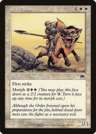 Daru Lancer [Onslaught] | Exor Games Truro