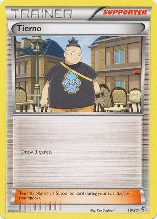 Tierno (19/30) [XY: Trainer Kit 1 - Bisharp] | Exor Games Truro