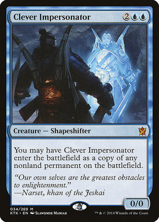 Clever Impersonator [Khans of Tarkir] | Exor Games Truro