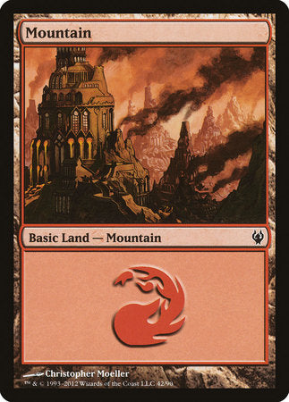 Mountain (42) [Duel Decks: Izzet vs. Golgari] | Exor Games Truro