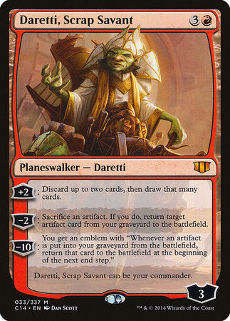 Daretti, Scrap Savant [Commander 2014] | Exor Games Truro