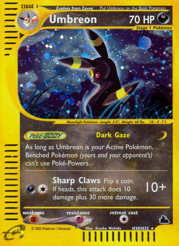 Umbreon (H30/H32) [Skyridge] | Exor Games Truro