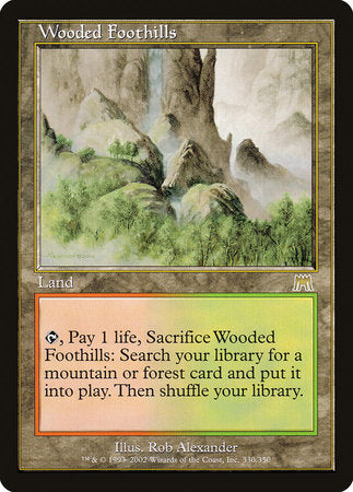 Wooded Foothills [Onslaught] | Exor Games Truro