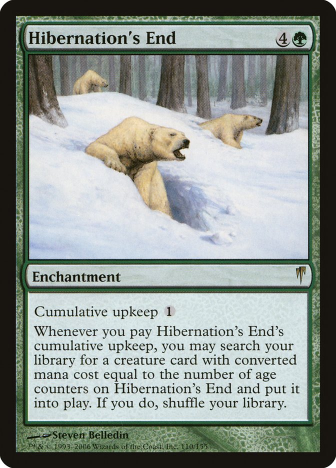 Hibernation's End [Coldsnap] | Exor Games Truro