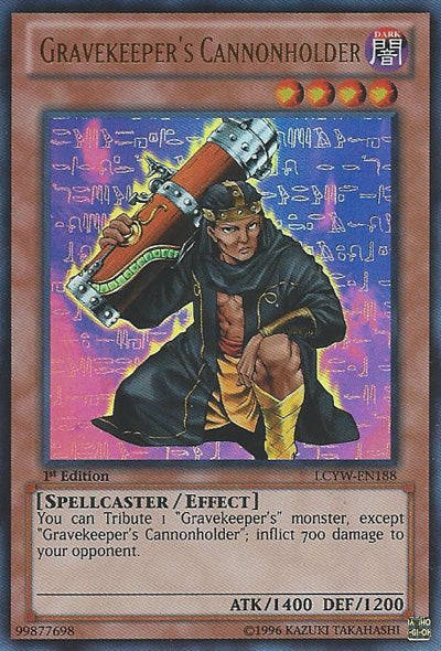 Gravekeeper's Cannonholder [LCYW-EN188] Ultra Rare | Exor Games Truro