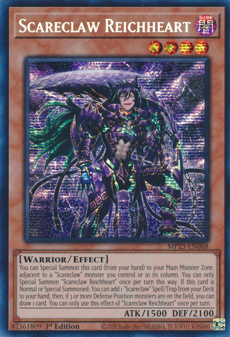 Scareclaw Reichheart [MP23-EN068] Prismatic Secret Rare | Exor Games Truro