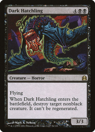 Dark Hatchling [Commander 2011] | Exor Games Truro