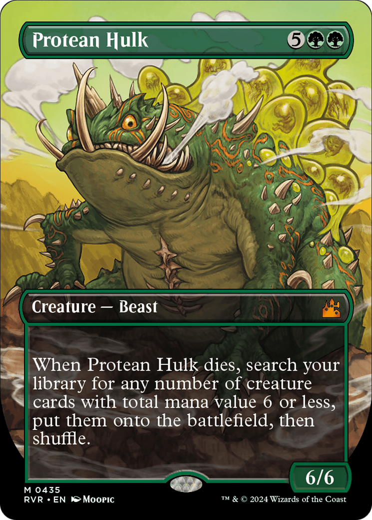 Protean Hulk (Anime Borderless) [Ravnica Remastered] | Exor Games Truro