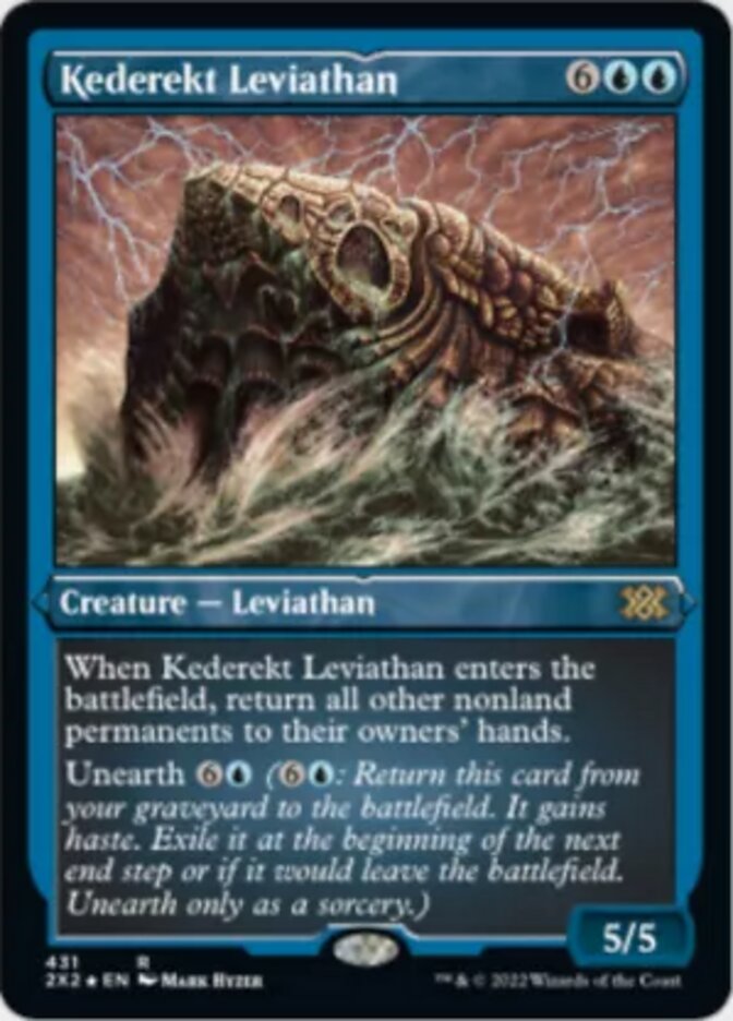 Kederekt Leviathan (Foil Etched) [Double Masters 2022] | Exor Games Truro