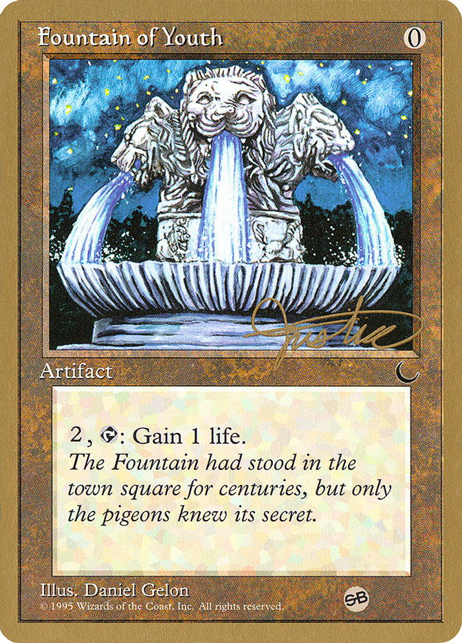 Fountain of Youth (Mark Justice) (SB) [Pro Tour Collector Set] | Exor Games Truro