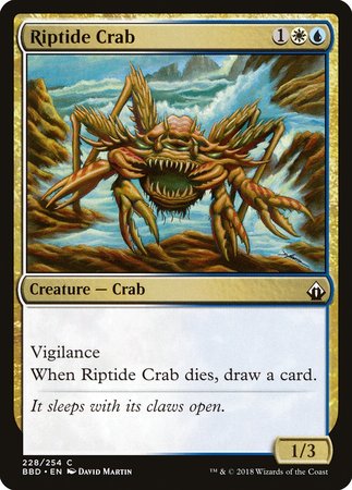 Riptide Crab [Battlebond] | Exor Games Truro