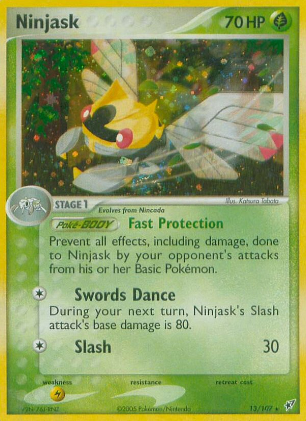 Ninjask (13/107) [EX: Deoxys] | Exor Games Truro