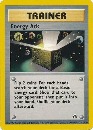 Energy Ark (75/75) [Neo Discovery Unlimited] | Exor Games Truro