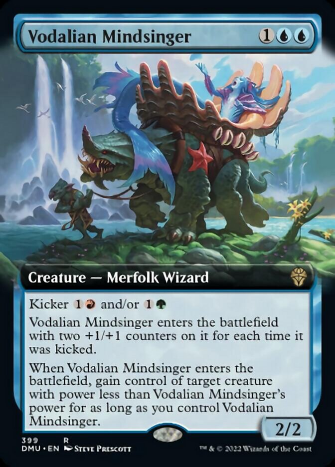 Vodalian Mindsinger (Extended Art) [Dominaria United] | Exor Games Truro