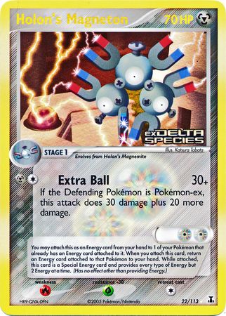 Holon's Magneton (22/113) (Stamped) [EX: Delta Species] | Exor Games Truro