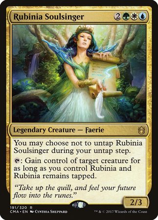 Rubinia Soulsinger [Commander Anthology] | Exor Games Truro