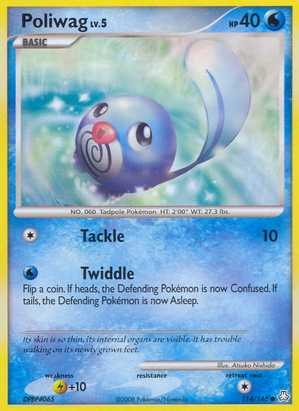 Poliwag (114/146) [Diamond & Pearl: Legends Awakened] | Exor Games Truro