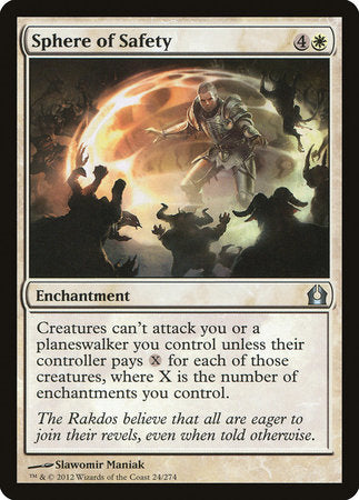 Sphere of Safety [Return to Ravnica] | Exor Games Truro