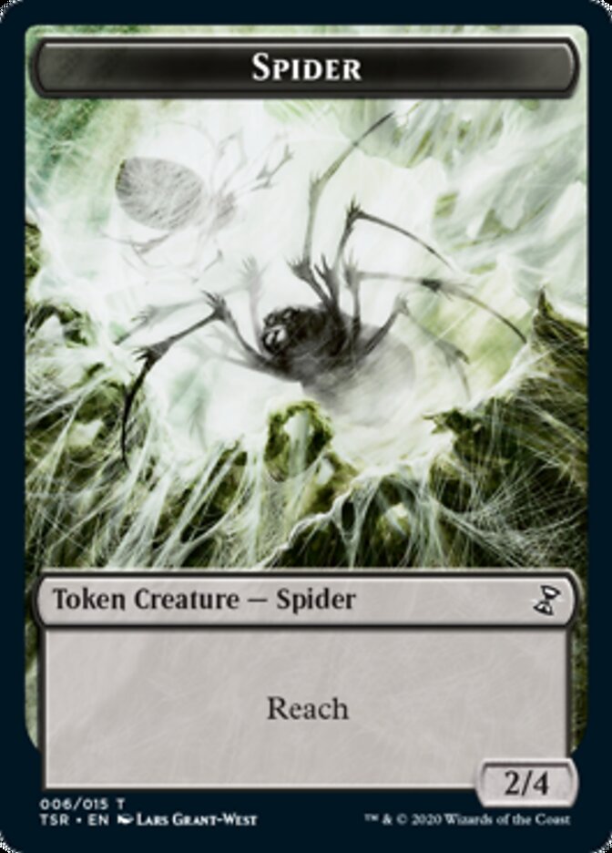 Spider Token [Time Spiral Remastered Tokens] | Exor Games Truro