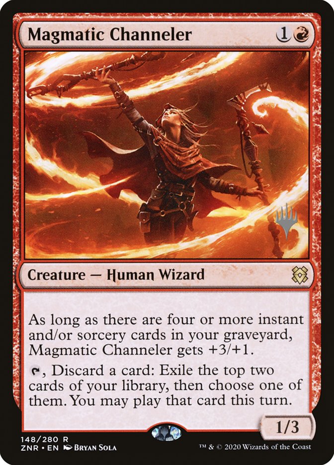 Magmatic Channeler (Promo Pack) [Zendikar Rising Promos] | Exor Games Truro