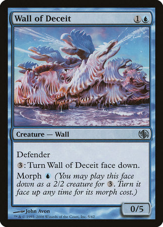 Wall of Deceit [Duel Decks: Jace vs. Chandra] | Exor Games Truro