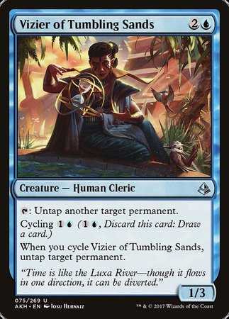 Vizier of Tumbling Sands [Amonkhet] | Exor Games Truro