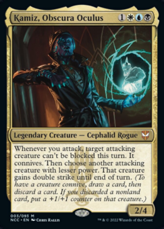Kamiz, Obscura Oculus [Streets of New Capenna Commander] | Exor Games Truro