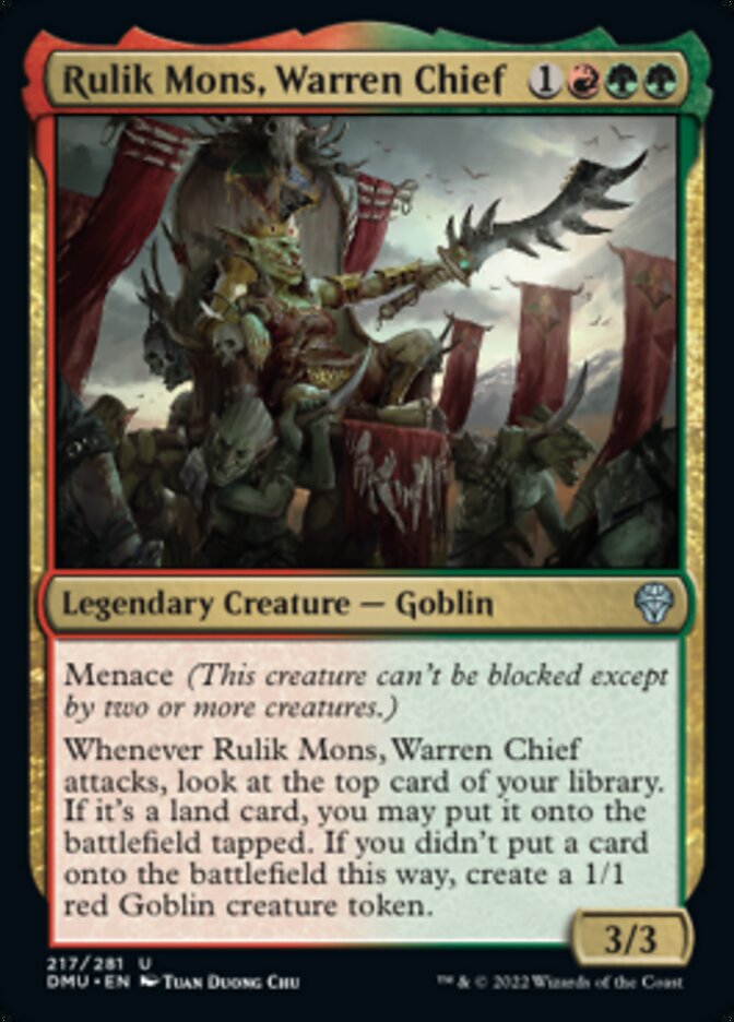 Rulik Mons, Warren Chief [Dominaria United] | Exor Games Truro