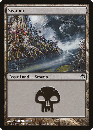 Swamp (35) [Duel Decks: Phyrexia vs. the Coalition] | Exor Games Truro