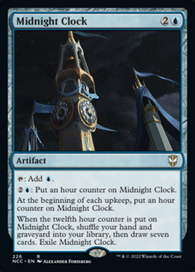 Midnight Clock [Streets of New Capenna Commander] | Exor Games Truro