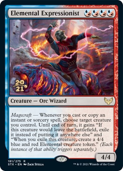 Elemental Expressionist [Strixhaven: School of Mages Prerelease Promos] | Exor Games Truro