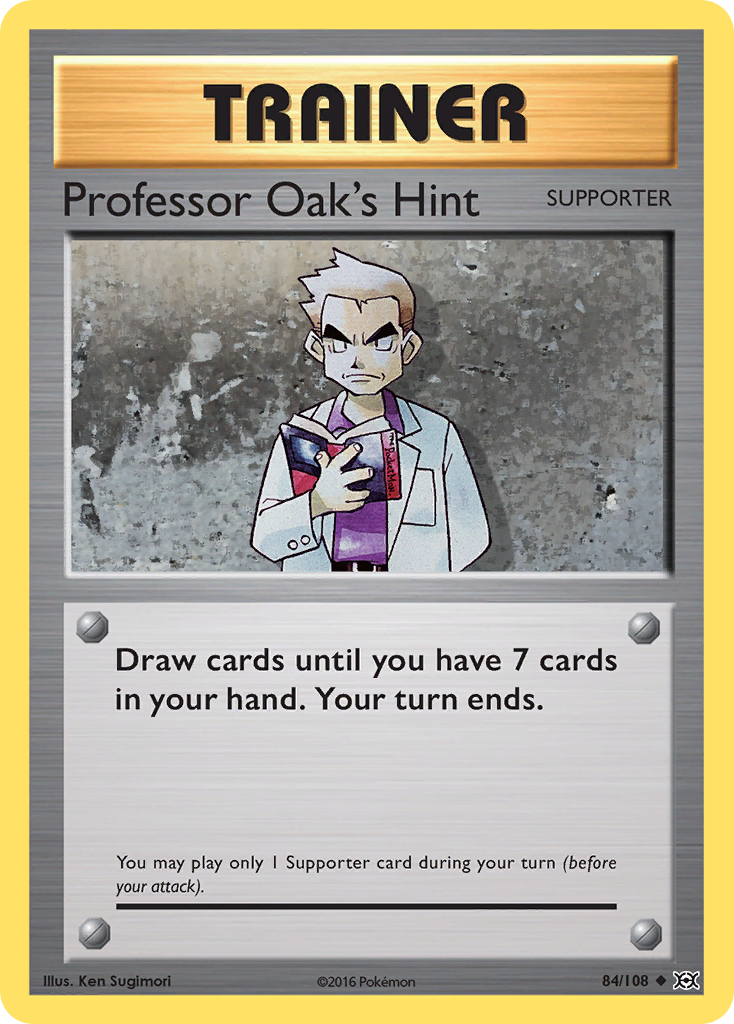 Professor Oak's Hint (84/108) [XY: Evolutions] | Exor Games Truro