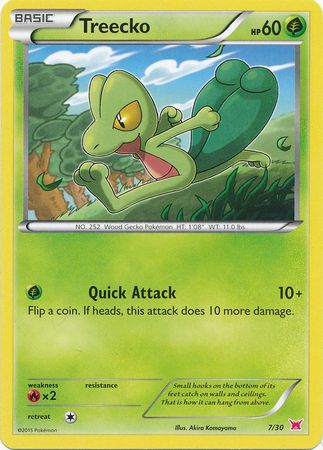 Treecko (7/30) [XY: Trainer Kit 2 - Latias] | Exor Games Truro