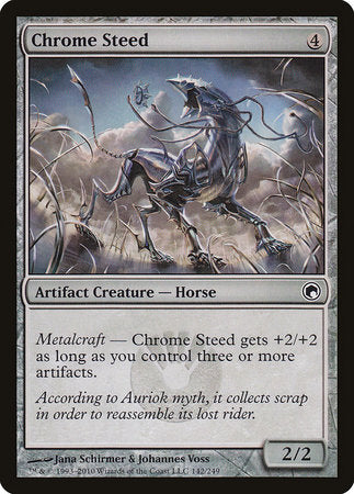 Chrome Steed [Scars of Mirrodin] | Exor Games Truro