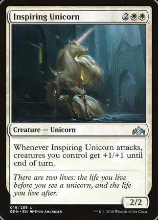 Inspiring Unicorn [Guilds of Ravnica] | Exor Games Truro