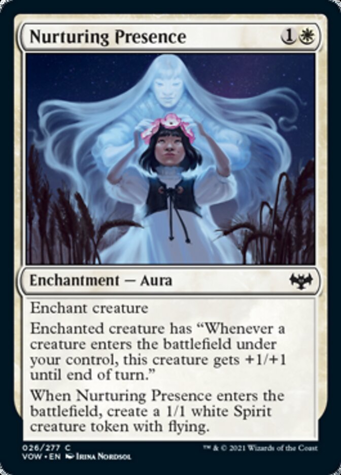 Nurturing Presence [Innistrad: Crimson Vow] | Exor Games Truro