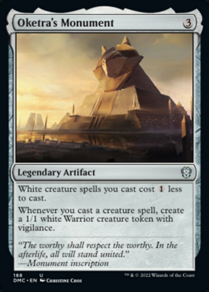 Oketra's Monument [Dominaria United Commander] | Exor Games Truro