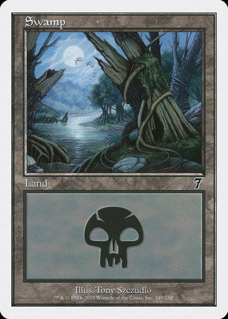 Swamp (349) [Seventh Edition] | Exor Games Truro