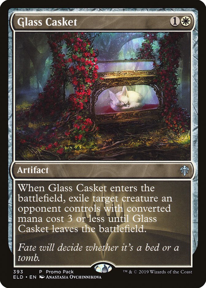 Glass Casket (Promo Pack) [Throne of Eldraine Promos] | Exor Games Truro