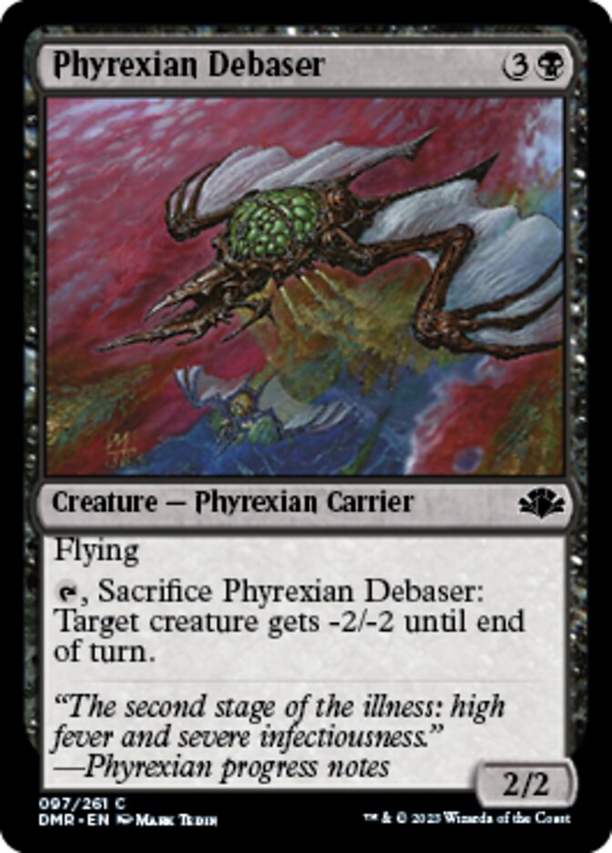 Phyrexian Debaser [Dominaria Remastered] | Exor Games Truro