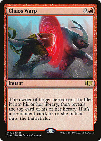 Chaos Warp [Commander 2014] | Exor Games Truro