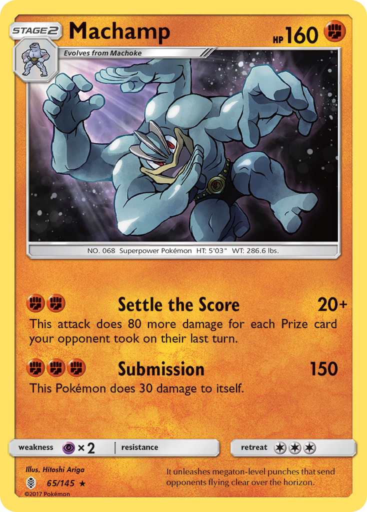 Machamp (65/145) [Sun & Moon: Guardians Rising] | Exor Games Truro