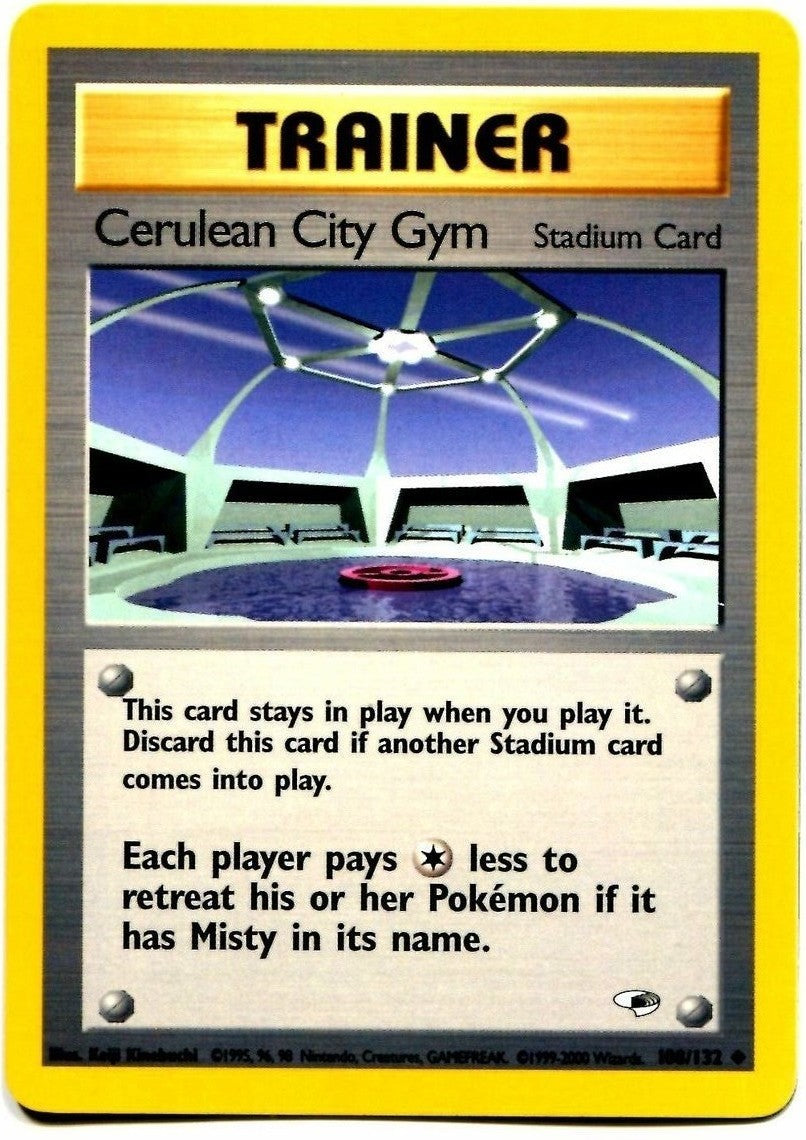 Cerulean City Gym (108/132) [Gym Heroes Unlimited] | Exor Games Truro